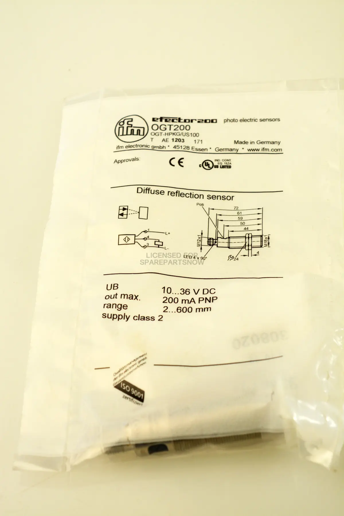 Produktfoto 1 von IFM electronic OGT200