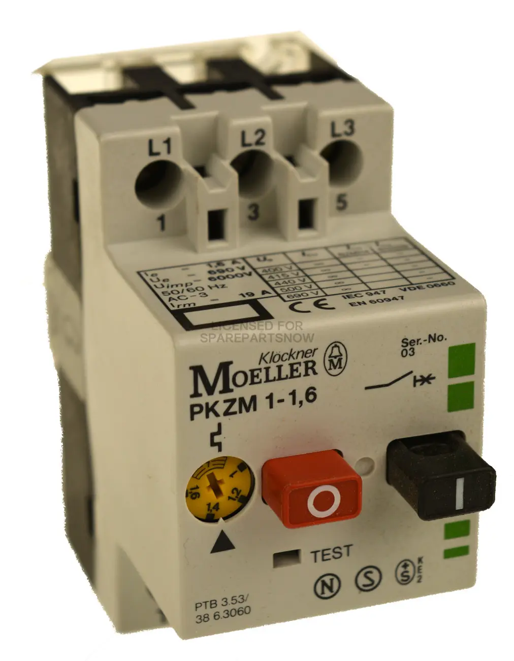 Produktfoto 1 von Moeller PKZM1-1.6