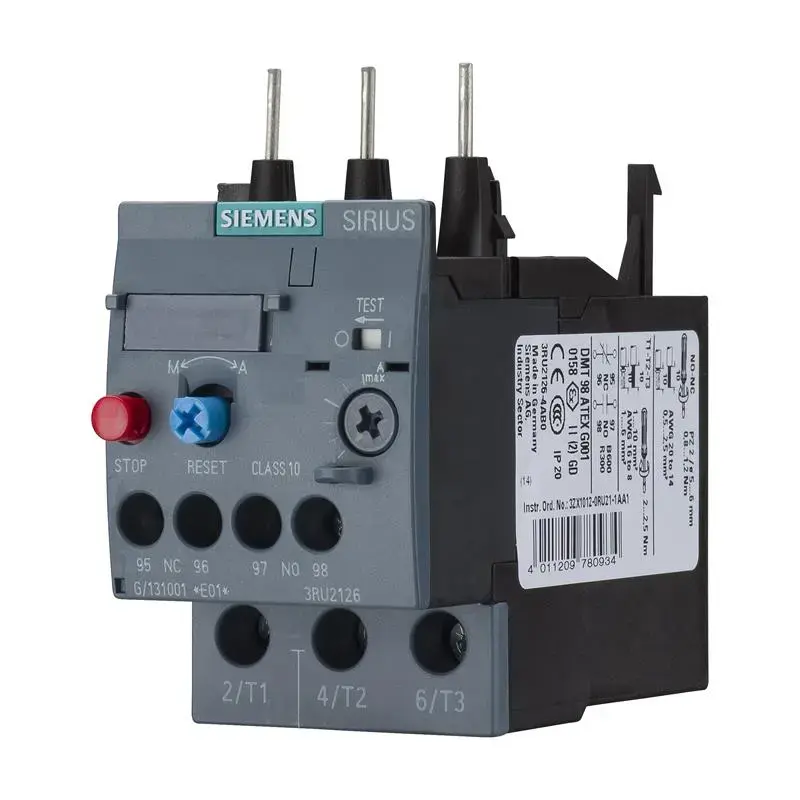 Produktfoto 1 von Überlastrelais Siemens SIRIUS 3RU2126-1DB0