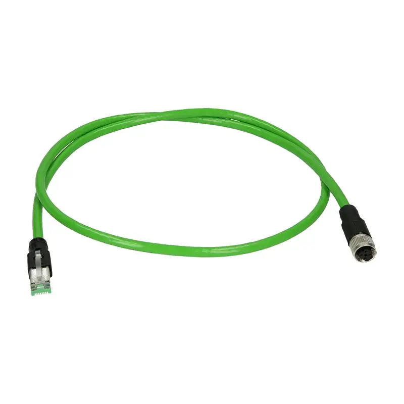 Produktfoto 1 von M12/RJ45 Netzwerkkabel PHOENIX 1407535 - NBC-FSD/10,0-93B/R4AC SCO