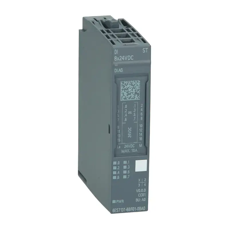 Produktfoto 1 von Siemens SIMATIC ET 200SP DI 8x 24VDC ST  - 6ES7131-6BF01-0BA0