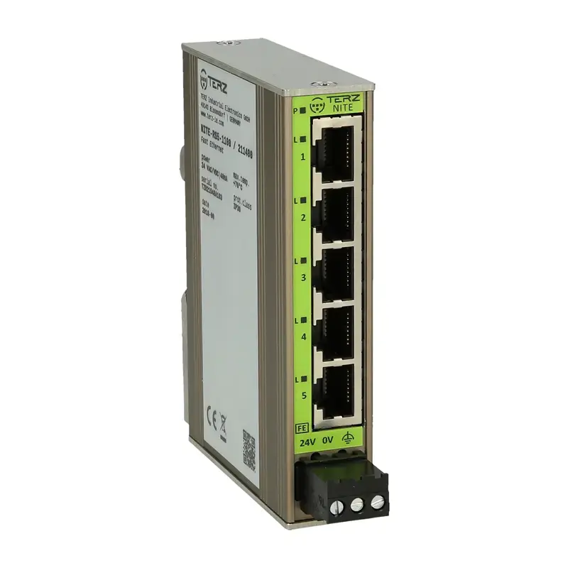 Produktfoto 1 von Unmanaged Ethernet Switch TERZ NITE-RS5-1100 - 211400