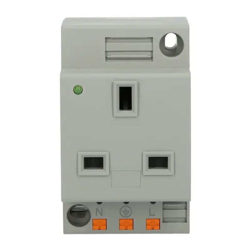 Produktfoto 1 von Schaltschranksteckdose PHOENIX 0804065 - EO-G/PT/SH/LED