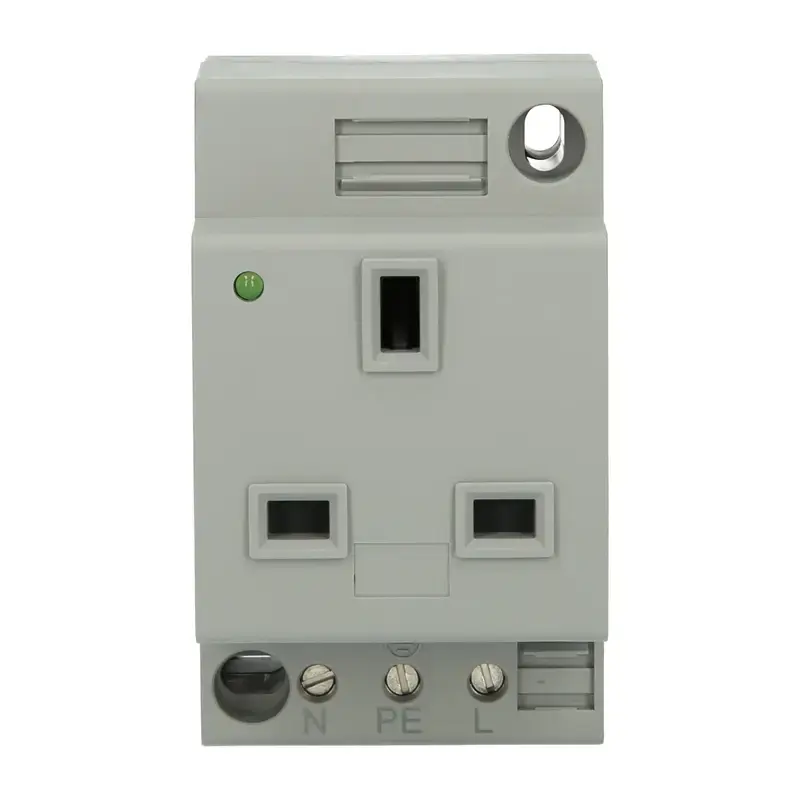 Produktfoto 1 von Schaltschranksteckdose PHOENIX 0804053 - EO-G/UT/SH/LED