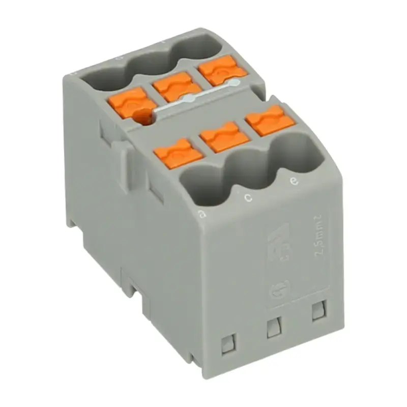Produktfoto 1 von Verteilerblock PHOENIX 3273264 - PTFIX 6X2,5 GY