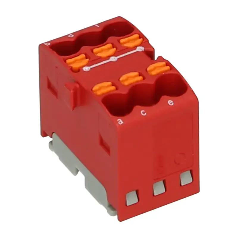 Produktfoto 1 von Verteilerblock PHOENIX 3002765 - PTFIX 6X1,5 RD