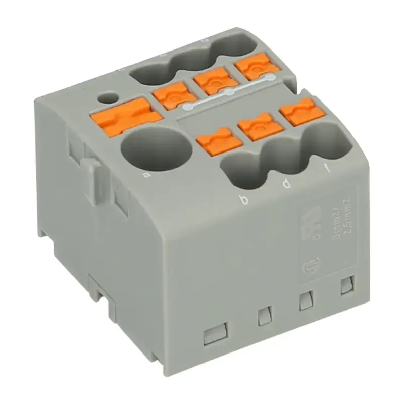 Produktfoto 1 von Verteilerblock PHOENIX 3273330 - PTFIX 6/6X2,5 GY
