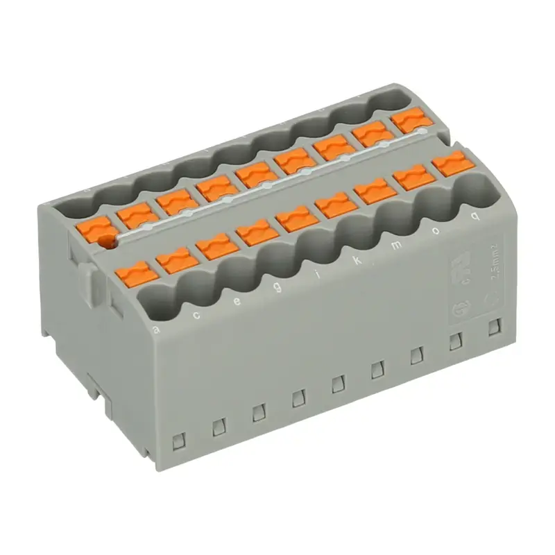 Produktfoto 1 von Verteilerblock PHOENIX 3273308 - PTFIX 18X2,5 GY