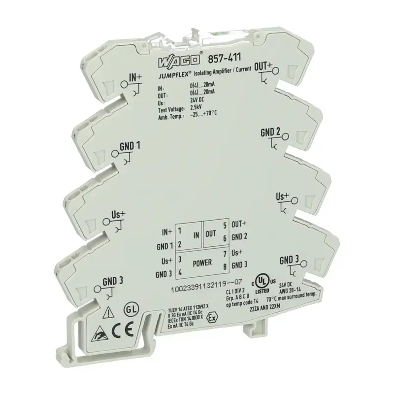 Produktfoto 1 von Trennverstärker WAGO 857-411