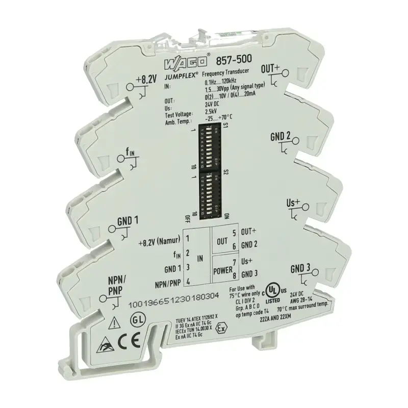 Produktfoto 1 von Frequenzmessumformer WAGO 857-500