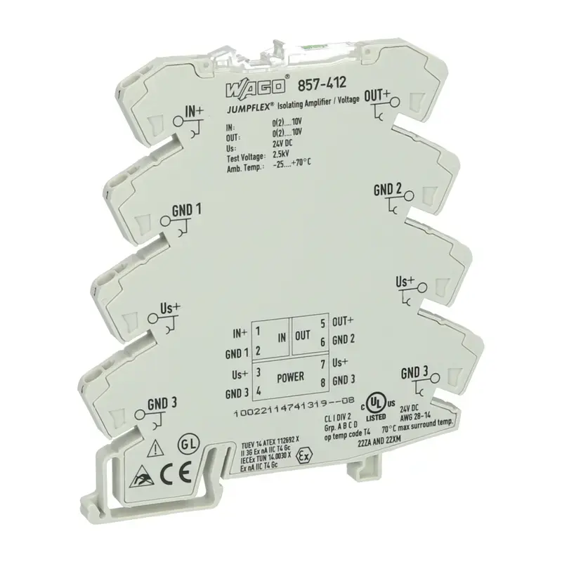 Produktfoto 1 von Trennverstärker WAGO 857-412