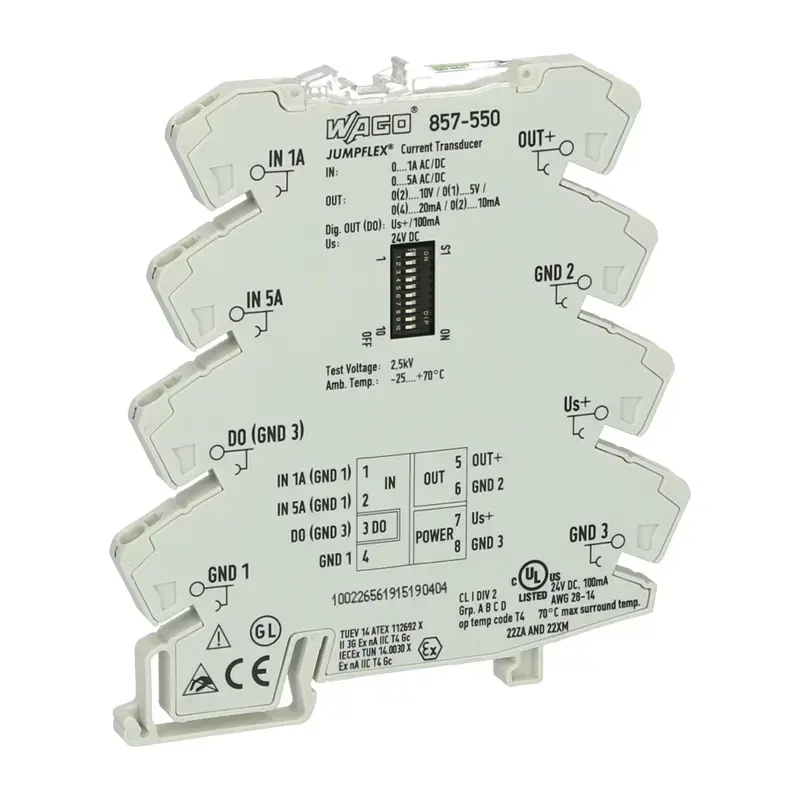 Produktfoto 1 von Strommessumformer WAGO 857-550