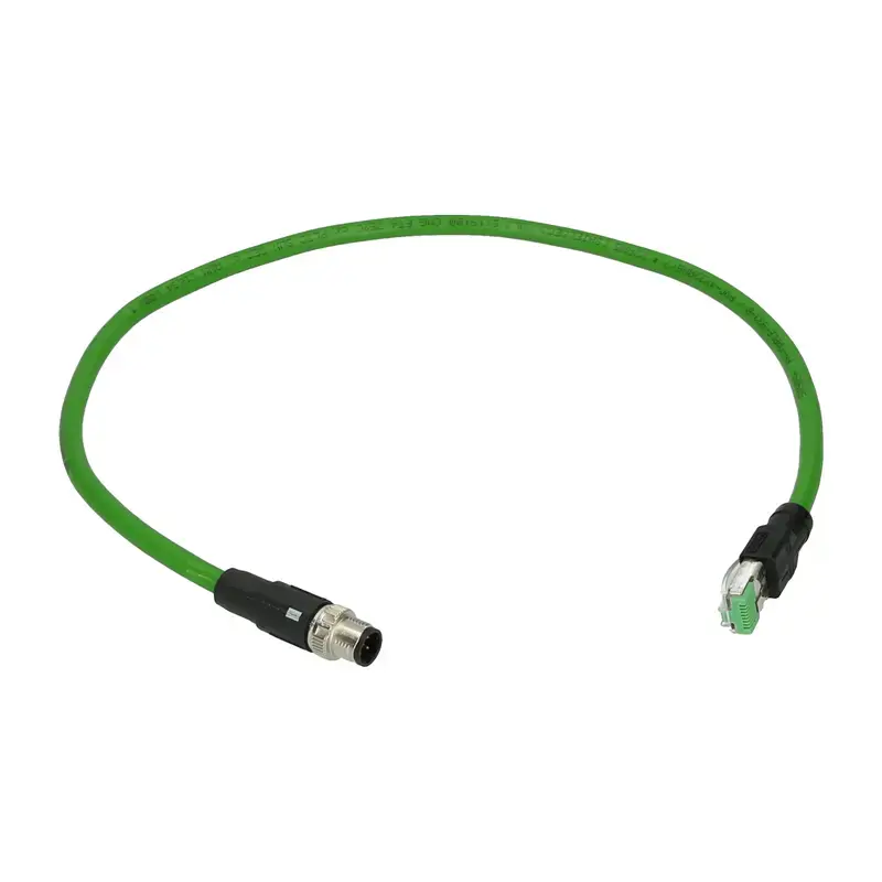 Produktfoto 1 von M12/RJ45 Netzwerkkabel ifm electronic E12490