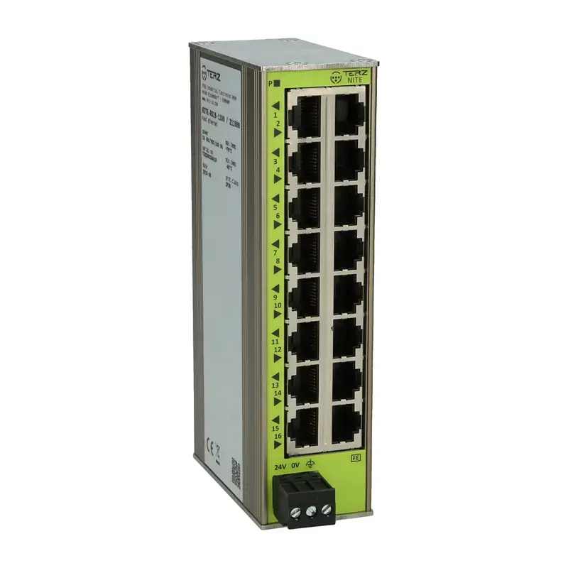 Produktfoto 1 von Unmanaged Ethernet Switch TERZ NITE-RS16-1100 - 211800