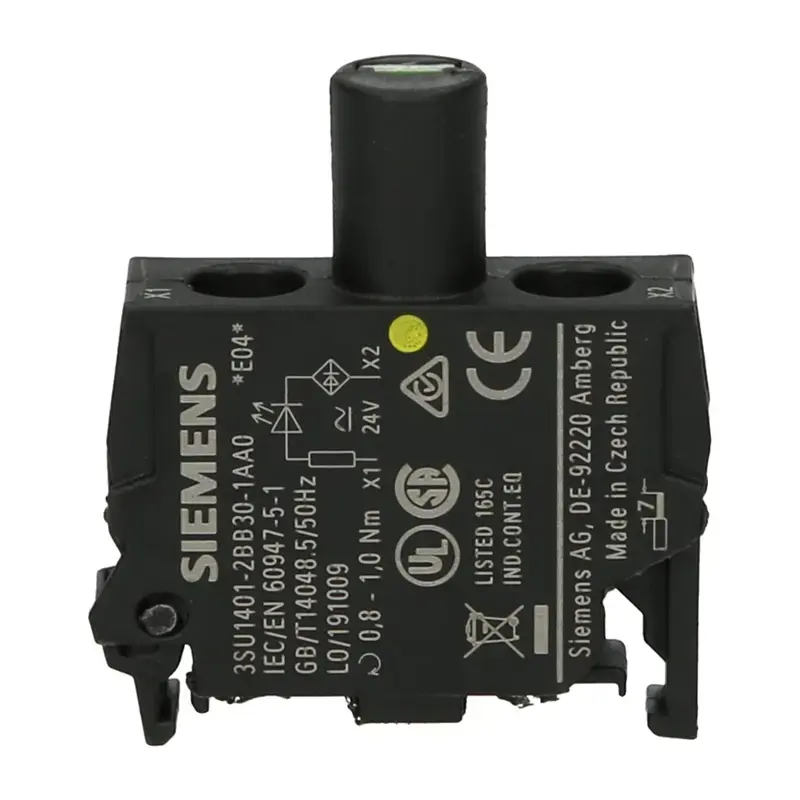 Produktfoto 1 von LED-Modul mit integrierter LED, AC/DC 24V, gelb