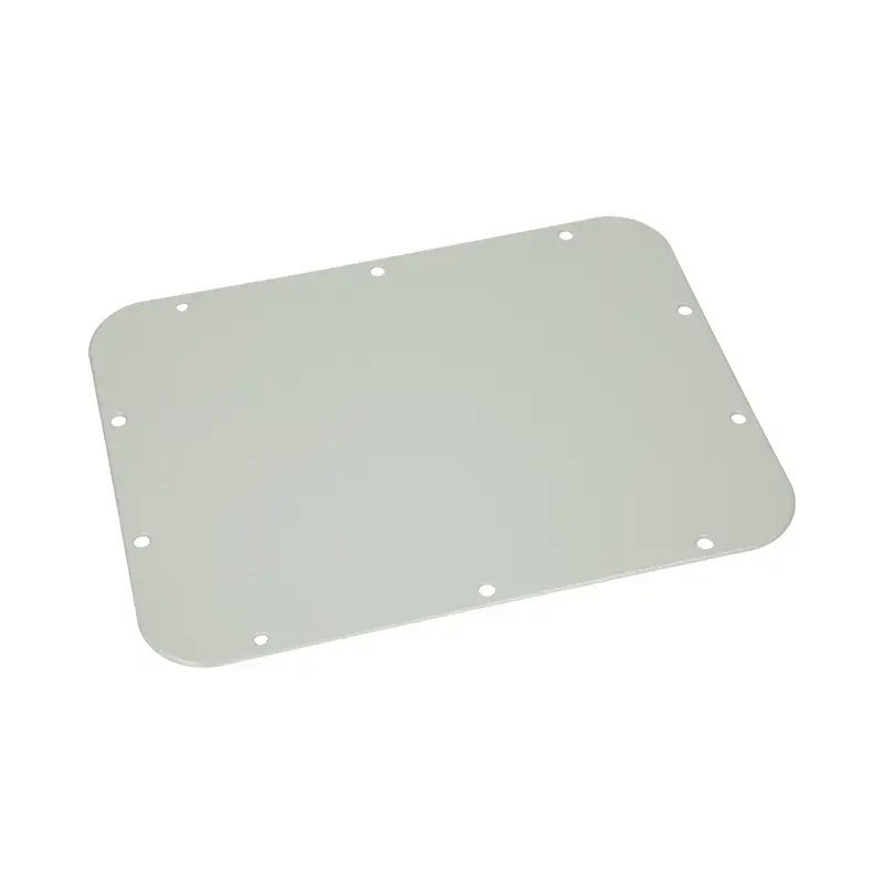 Produktfoto 1 von Flanschplatte mit metrischer Vorprägung Rittal AX 2575.100 - 301 x 221 mm