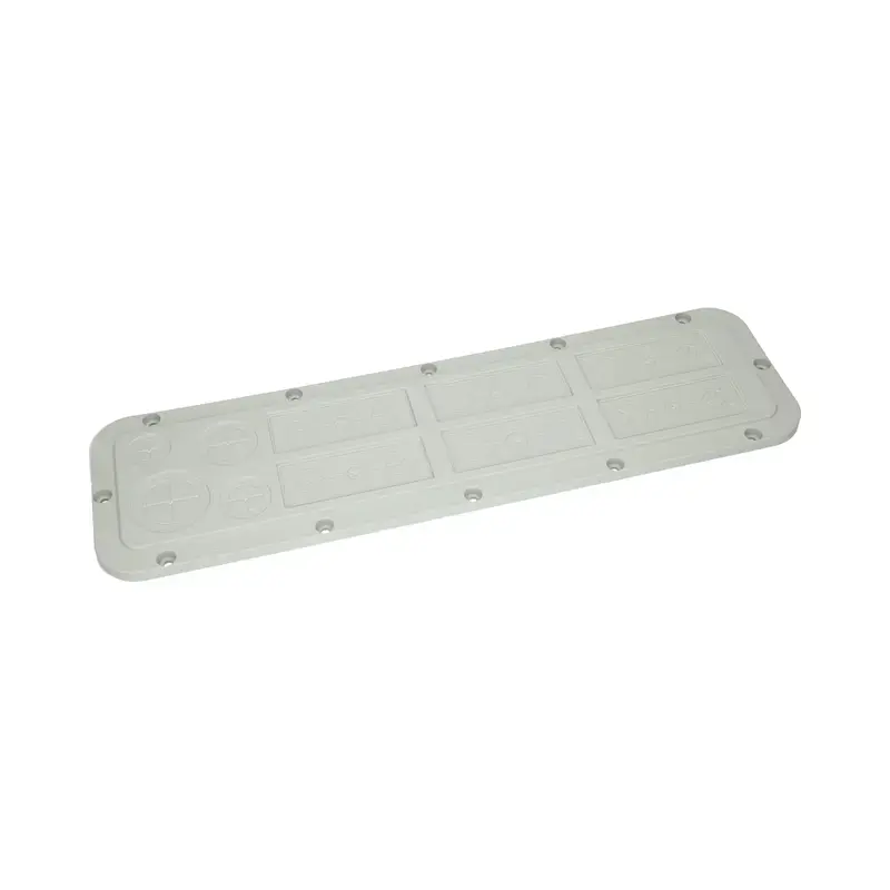 Produktfoto 1 von Flanschplatte mit metrischer Vorprägung Rittal AX 2564.200 - 534 x 149 mm