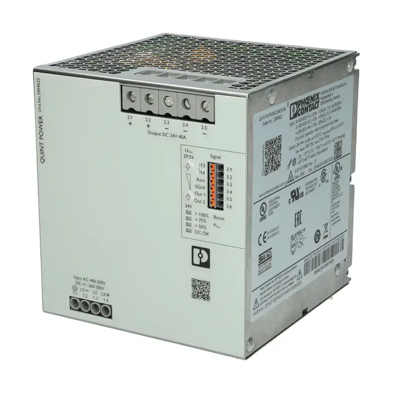 Produktfoto 1 von Schaltnetzteil PHOENIX 2904623 - QUINT4-PS/3AC/24DC/40