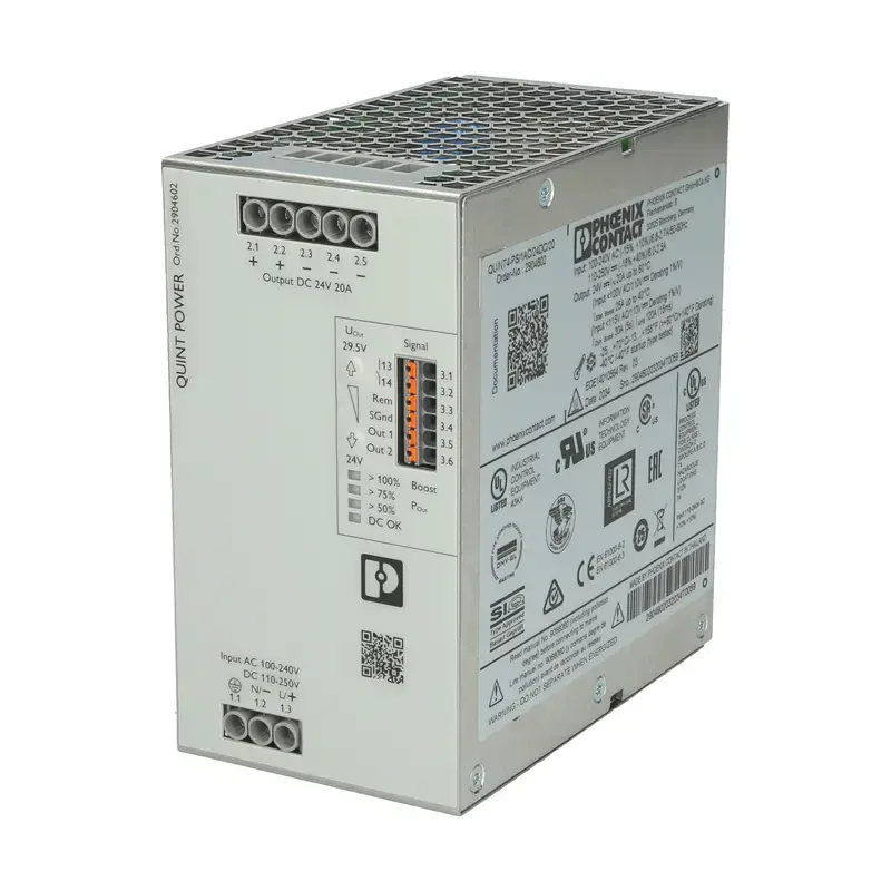 Produktfoto 1 von Schaltnetzteil PHOENIX 2904602 - QUINT4-PS/1AC/24DC/20