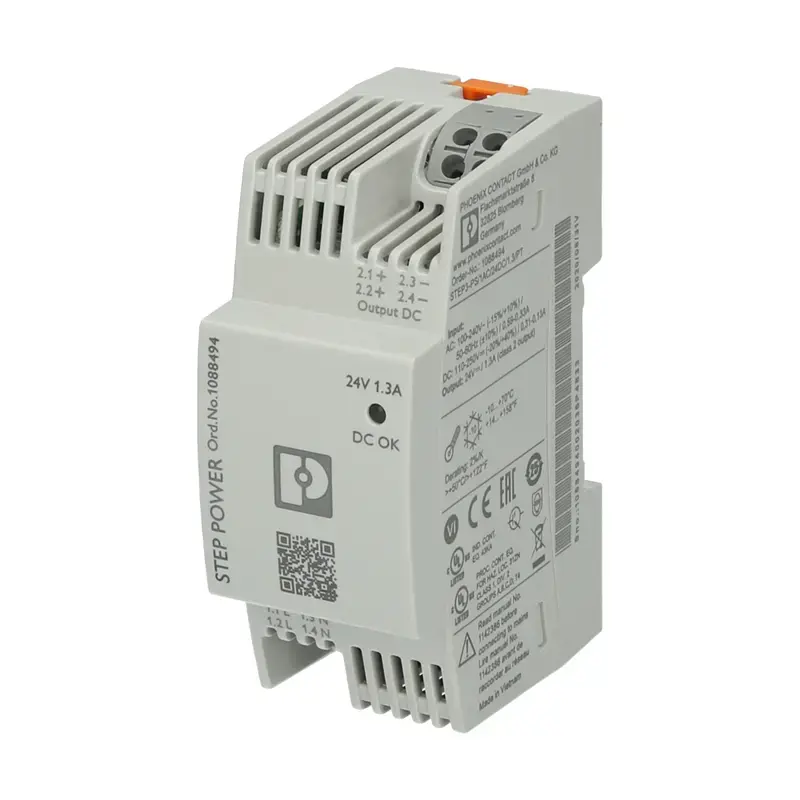 Produktfoto 1 von Schaltnetzteil PHOENIX 1088494 - STEP3-PS/1AC/24DC/1.3/PT