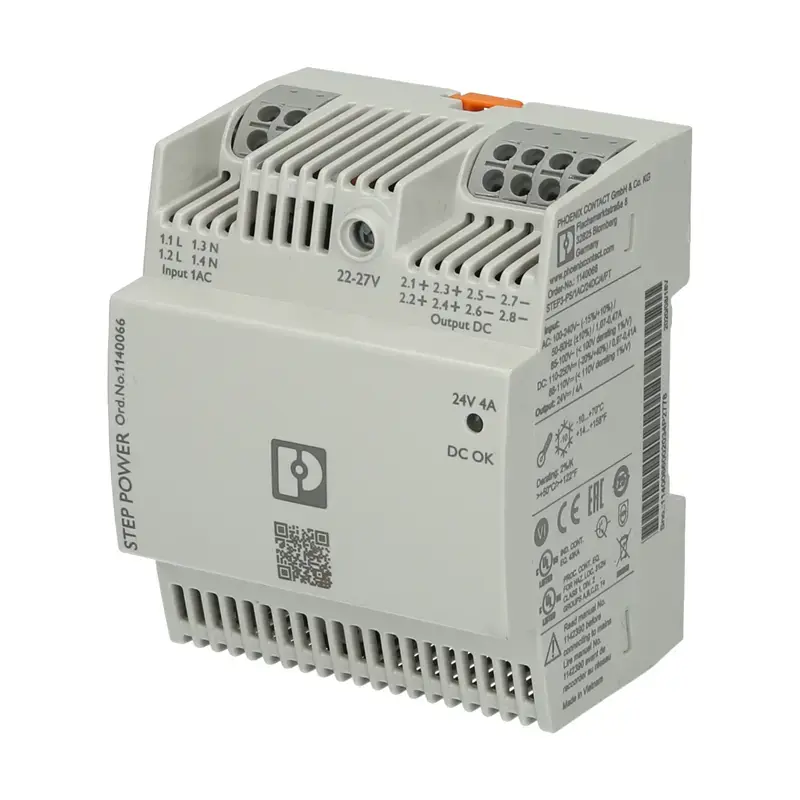 Produktfoto 1 von Schaltnetzteil PHOENIX 1140066 - STEP3-PS/1AC/24DC/4/PT