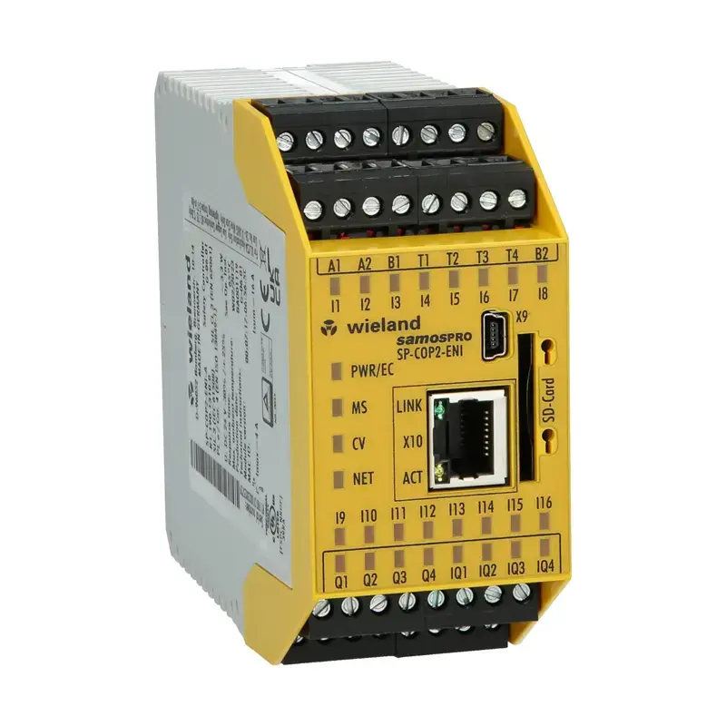 Produktfoto 1 von samos® PRO COMPACT Basisgerät Wieland R1.190.1310.0 - SP-COP2-ENI-A DC 24V