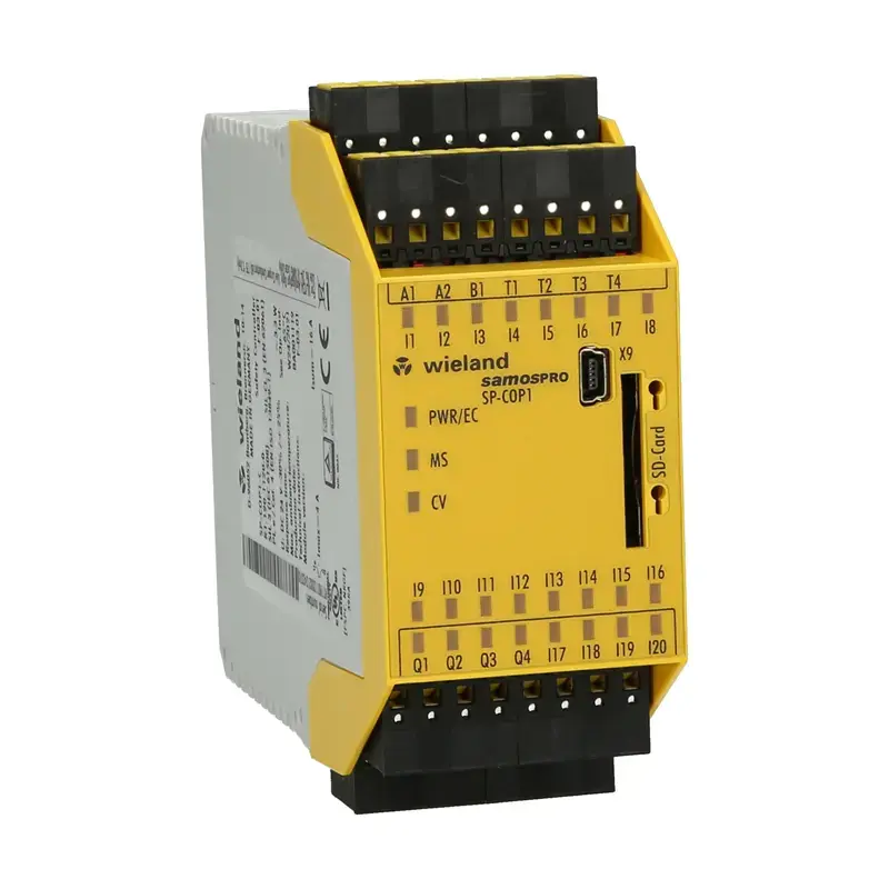 Produktfoto 1 von samos® PRO COMPACT Basisgerät Wieland R1.190.1120.0 - SP-COP1-C DC 24V