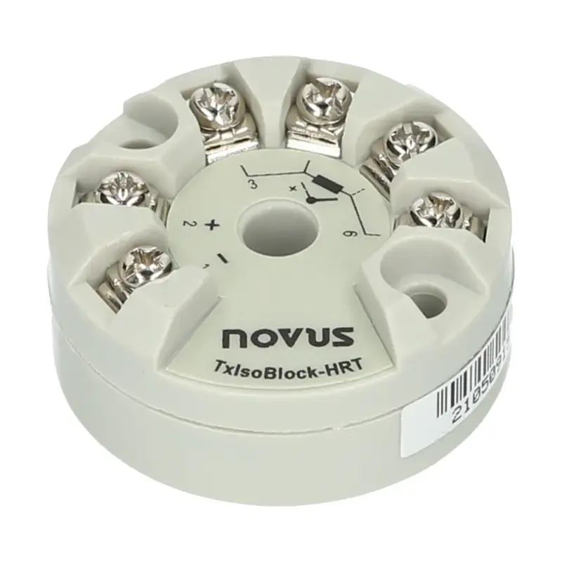 Produktfoto 1 von Universal-Temperaturkopftransmitter NOVUS TxIsoBlock-HRT - 8808000300