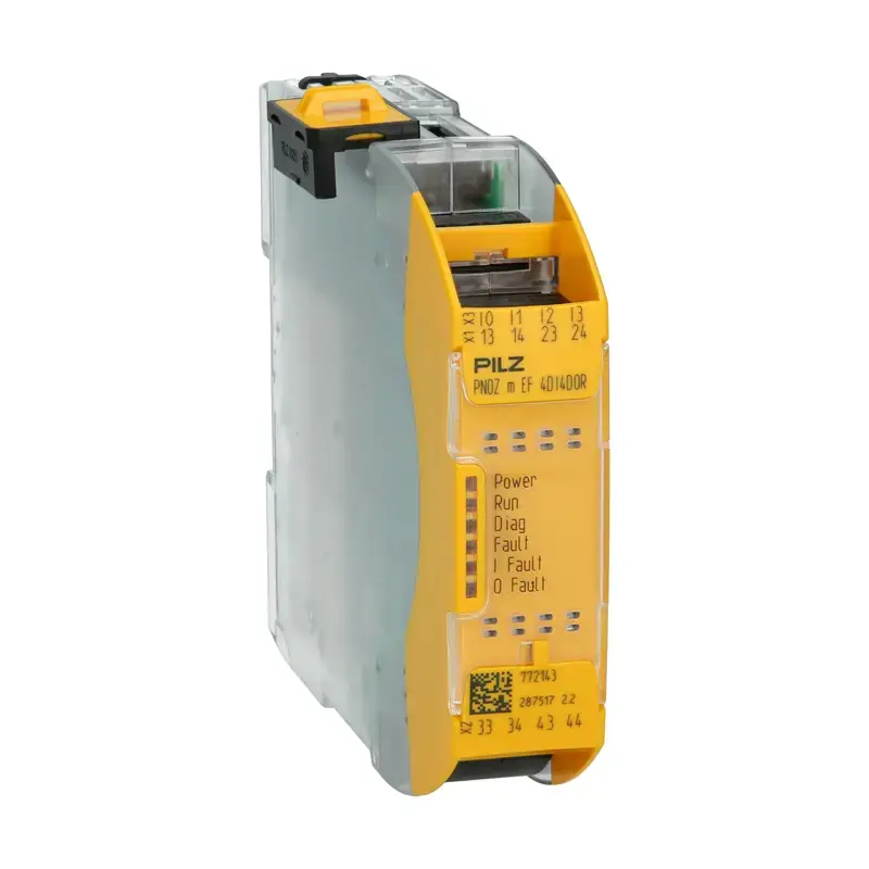 Produktfoto 1 von Digitales Ein-/Ausgangsmodul Pilz 772143 - PNOZ m EF 4DI4DOR
