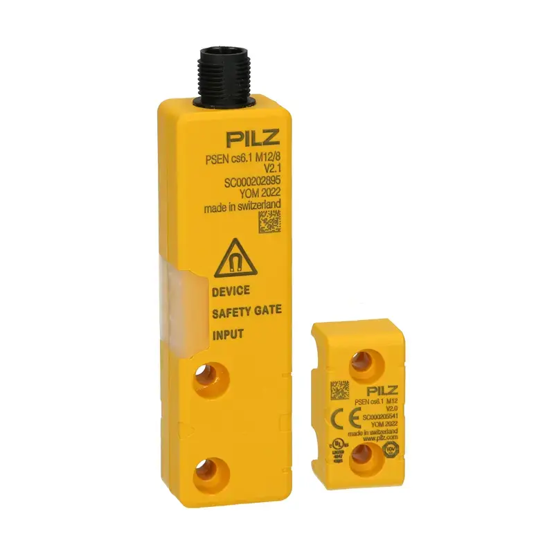 Produktfoto 1 von RFID-Sicherheitssensor Pilz 542109 - PSEN cs6.1 M12/8/PSEN cs6.1 M12 M12/8/PSEN cs6.1 M12