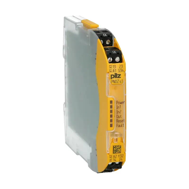 Produktfoto 1 von Sicherheitsrelais Pilz 750101 - PNOZ s1 24VDC 2 n/o
