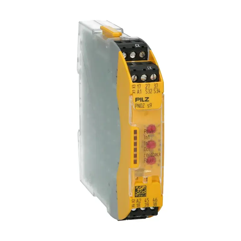 Produktfoto 1 von Sicherheitsrelais Pilz 750109 - PNOZ s9 24VDC 3 n/o t 1 n/c t