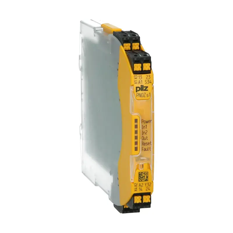 Produktfoto 1 von Sicherheitsrelais Pilz 751101 - PNOZ s1 C 24VDC 2 n/o
