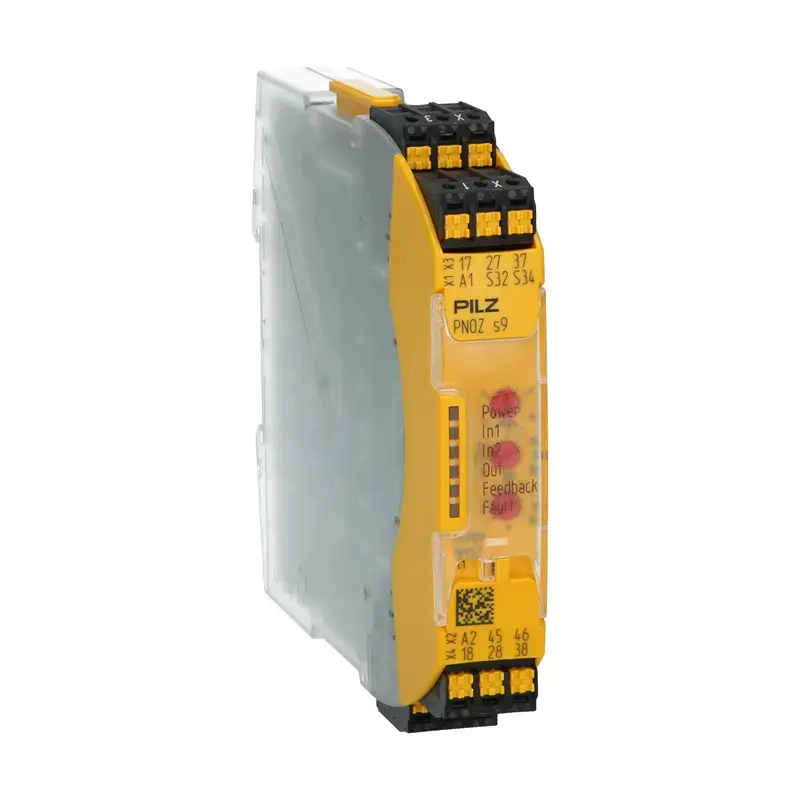 Produktfoto 1 von Sicherheitsrelais Pilz 751109 - PNOZ s9 C 24VDC 3 n/o t 1 n/c t