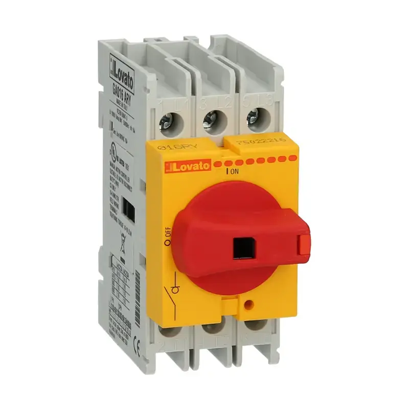 Produktfoto 1 von Hauptschalter Lovato Electric GA016ARY