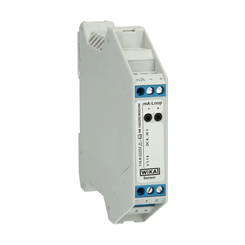 Produktfoto 1 von Pt100/Pt1000 Hutschienen-Temperaturtransmitter WIKA T15 - 14174424