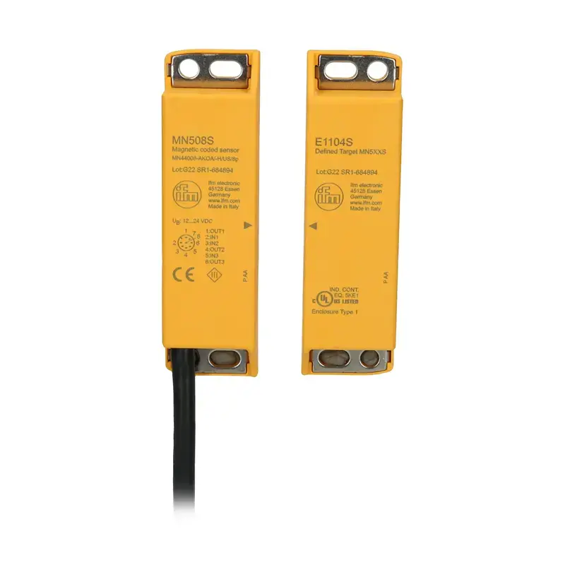 Produktfoto 1 von Magnetischer Sicherheitssensor ifm electronic MN508S - MN44008-AKOA/-H/US/8P