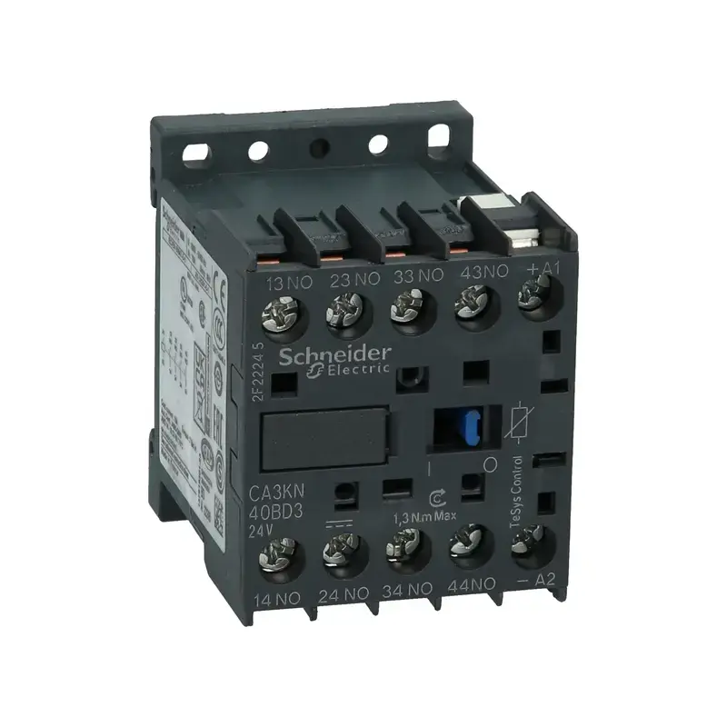 Produktfoto 1 von Hilfsschütz Schneider Electric TeSys CA3KN40BD3
