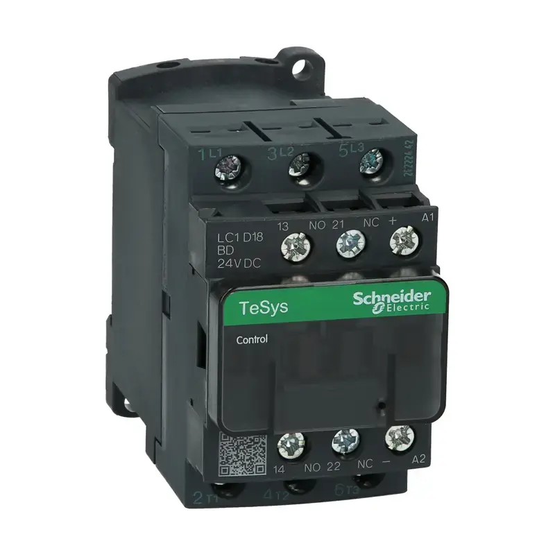 Produktfoto 1 von Leistungsschütz Schneider Electric TeSys LC1D18BD