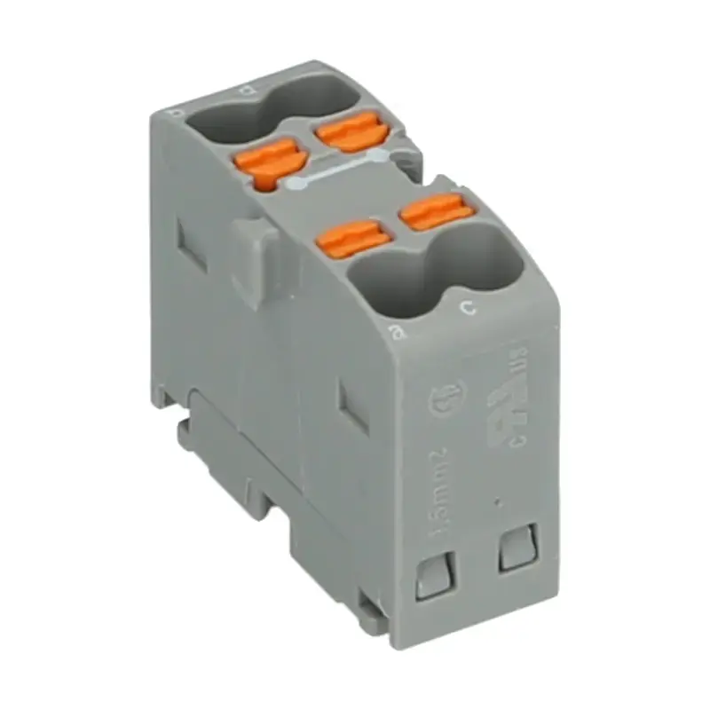 Produktfoto 1 von Verteilerblock PHOENIX 1046608 - PTFIX 4X1,5 GY