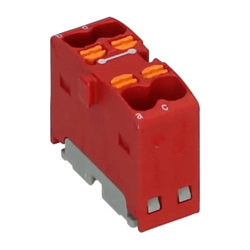 Produktfoto 1 von Verteilerblock PHOENIX 1046611 - PTFIX 4X1,5 RD
