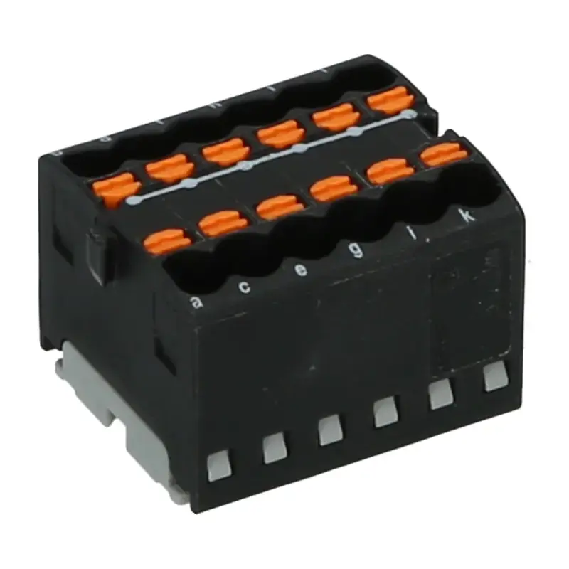 Produktfoto 1 von Verteilerblock PHOENIX 3002782 - PTFIX 12X1,5 BK