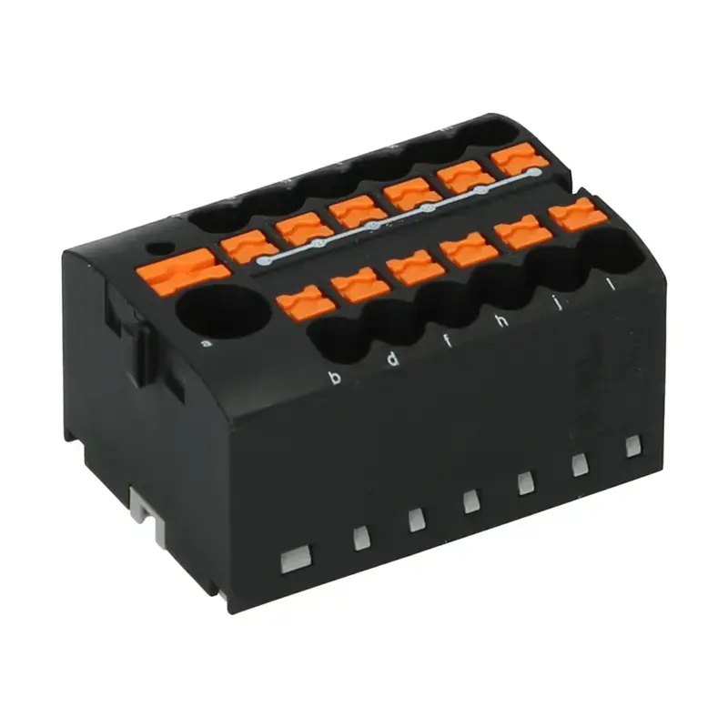 Produktfoto 1 von Verteilerblock PHOENIX 3273366 - PTFIX 6/12X2,5 BK