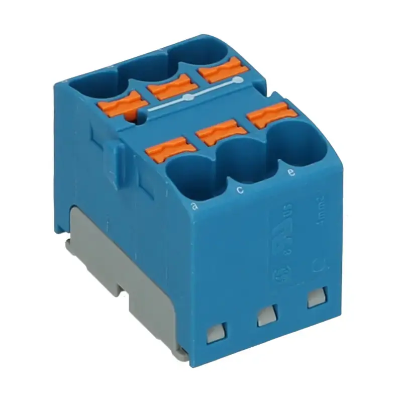 Produktfoto 1 von Verteilerblock PHOENIX 3273792 - PTFIX 6X4 BU