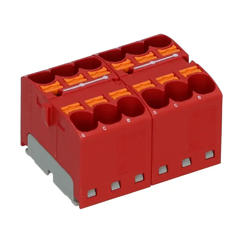 Produktfoto 1 von Verteilerblock PHOENIX 3273794 - PTFIX 6X4 RD