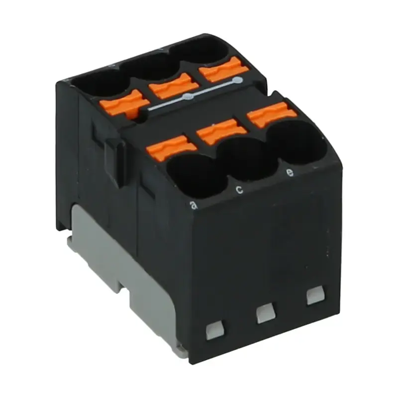 Produktfoto 1 von Verteilerblock PHOENIX 3273804 - PTFIX 6X4 BK