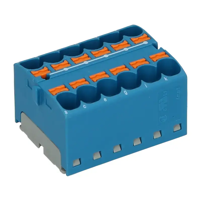 Produktfoto 1 von Verteilerblock PHOENIX 3273814 - PTFIX 12X4 BU