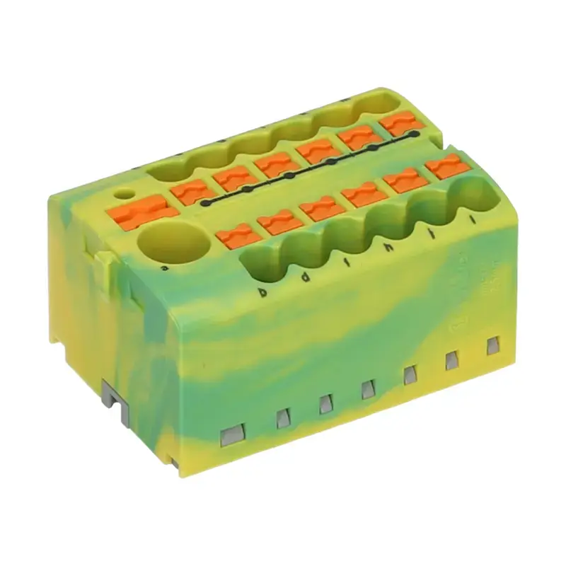 Produktfoto 1 von Verteilerblock PHOENIX 1091671 - PTFIX 6/12X2,5 GNYE