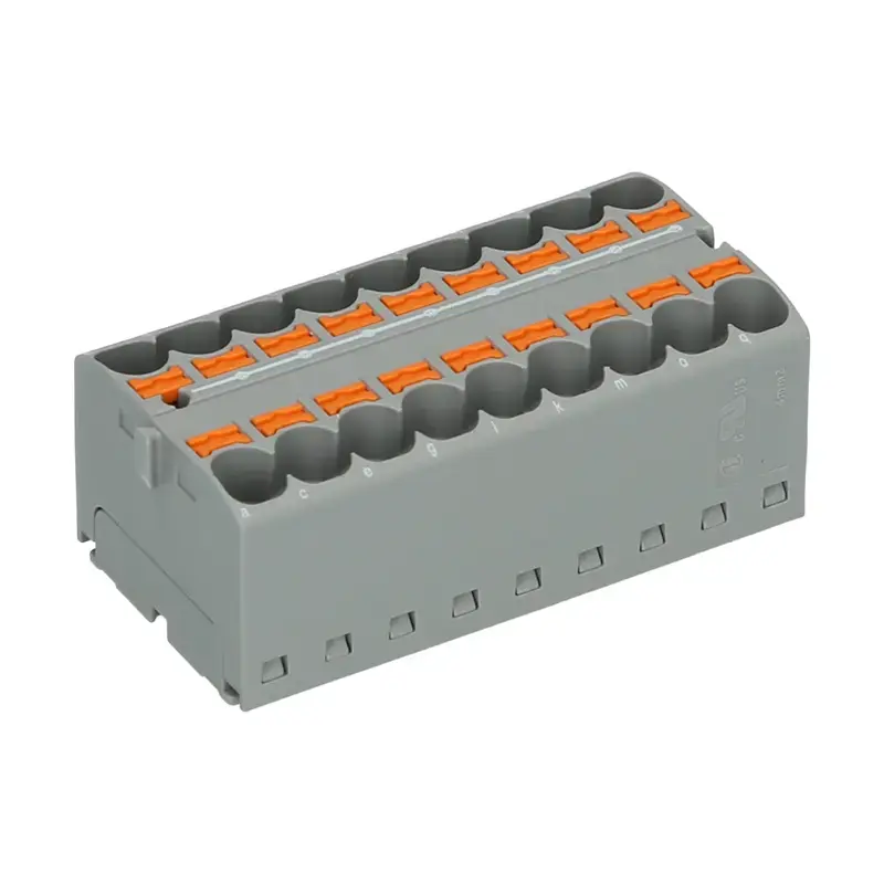 Produktfoto 1 von Verteilerblock PHOENIX 3273834 - PTFIX 18X4 GY