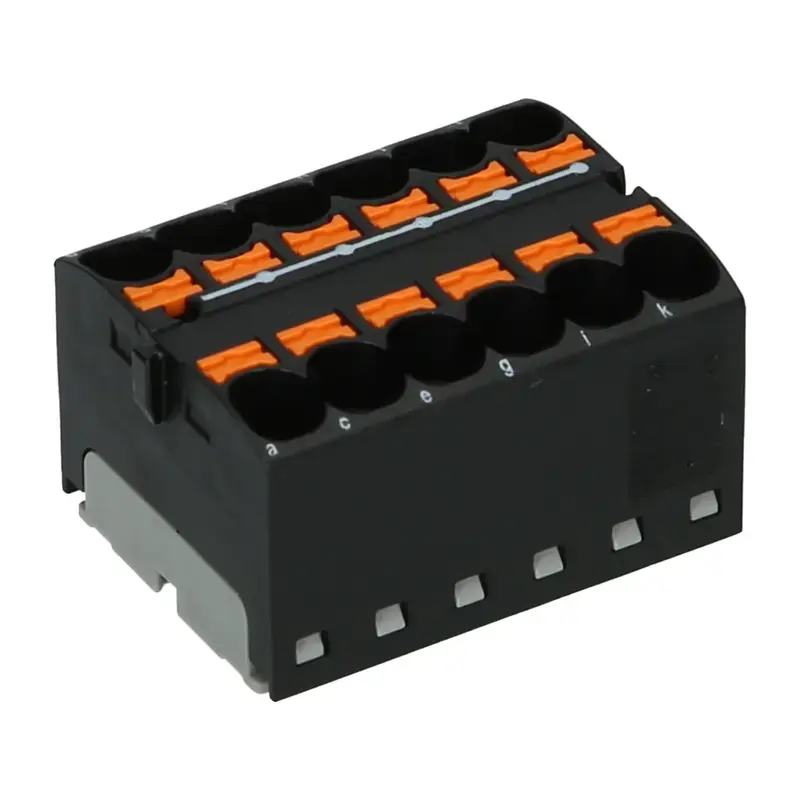 Produktfoto 1 von Verteilerblock PHOENIX 3273826 - PTFIX 12X4 BK